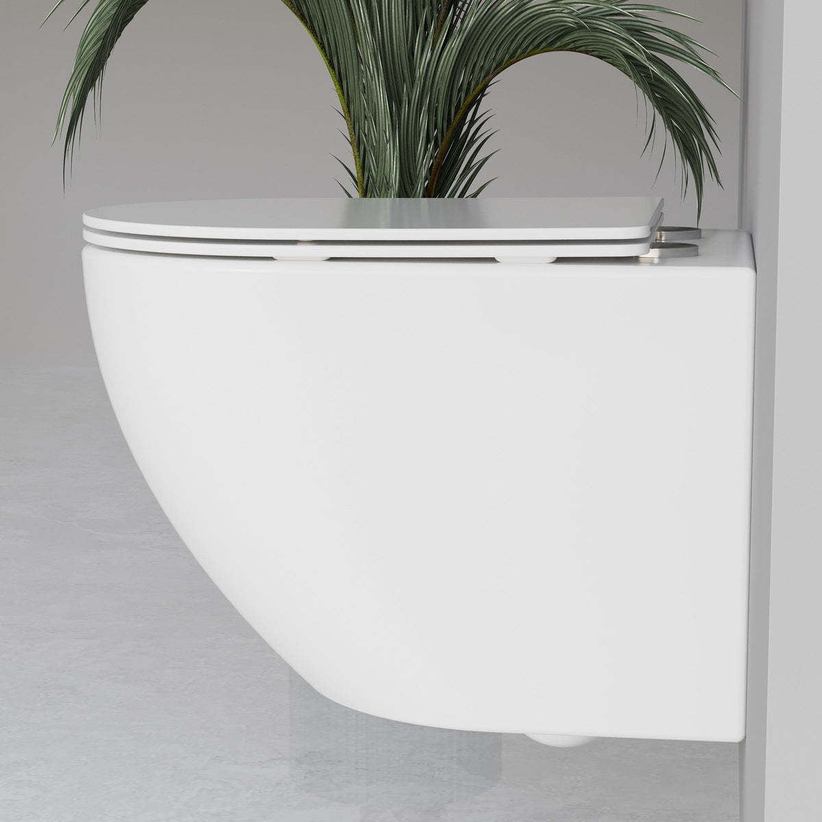 Lavinno Hänge-WC Tornado Rimless weiß glänzend